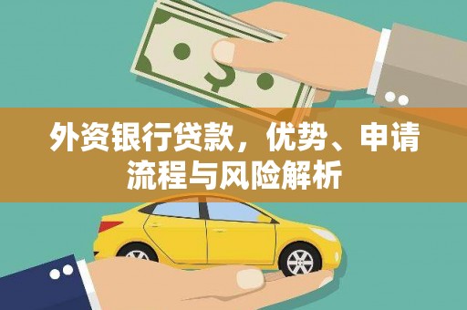 阳信外资银行贷款，优势、申请流程与风险解析