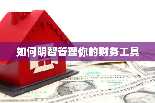 阳信如何明智管理你的财务工具
