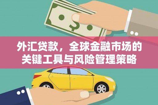阳信外汇贷款，全球金融市场的关键工具与风险管理策略