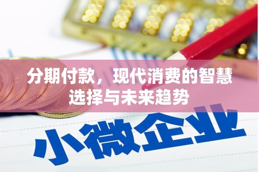 阳信分期付款，现代消费的智慧选择与未来趋势