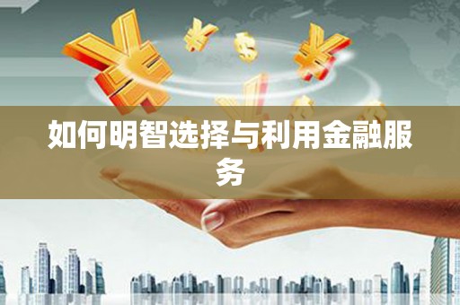 阳信如何明智选择与利用金融服务