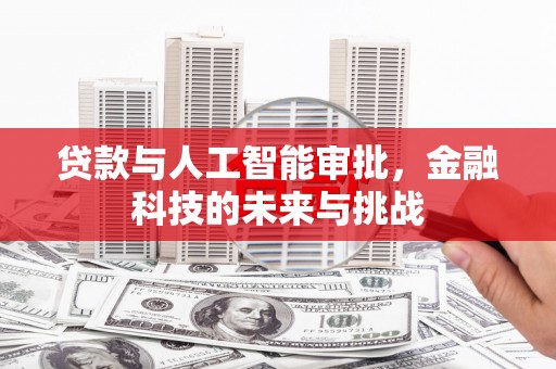 阳信贷款与人工智能审批，金融科技的未来与挑战