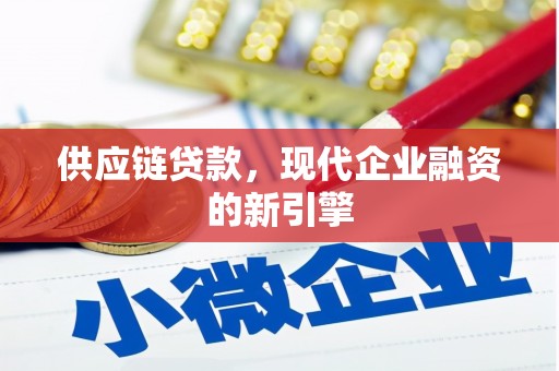 阳信供应链贷款，现代企业融资的新引擎