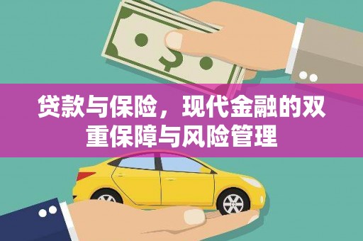 阳信贷款与保险，现代金融的双重保障与风险管理