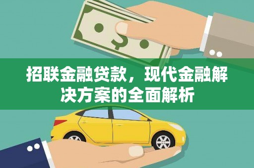 阳信招联金融贷款，现代金融解决方案的全面解析