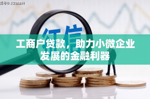 阳信工商户贷款，助力小微企业发展的金融利器