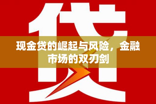 阳信现金贷的崛起与风险，金融市场的双刃剑