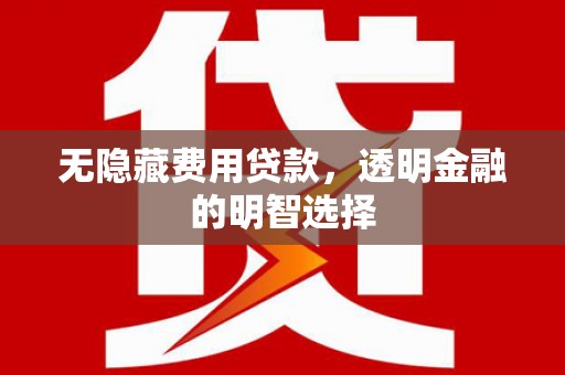阳信无隐藏费用贷款，透明金融的明智选择