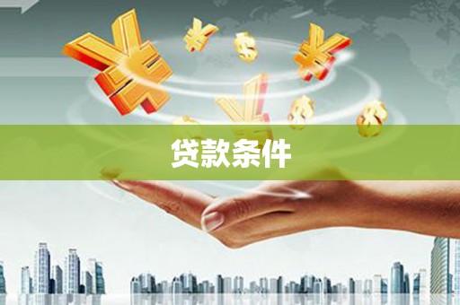 阳信贷款条件