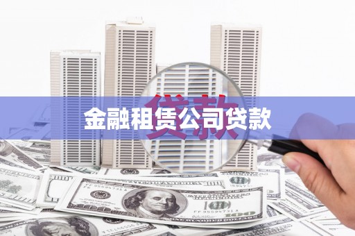 阳信金融租赁公司贷款