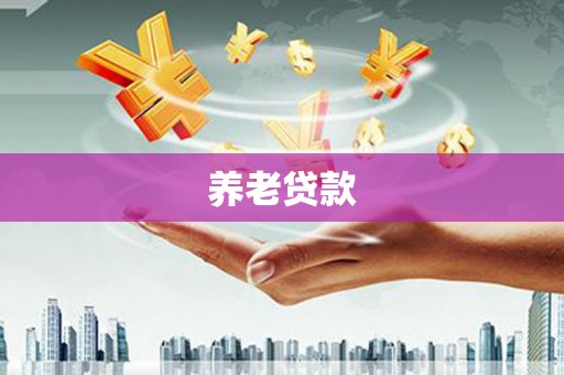 阳信养老贷款