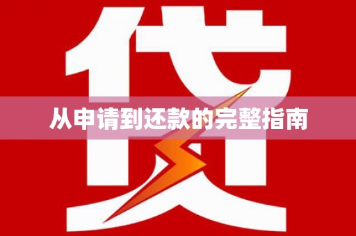 阳信从申请到还款的完整指南