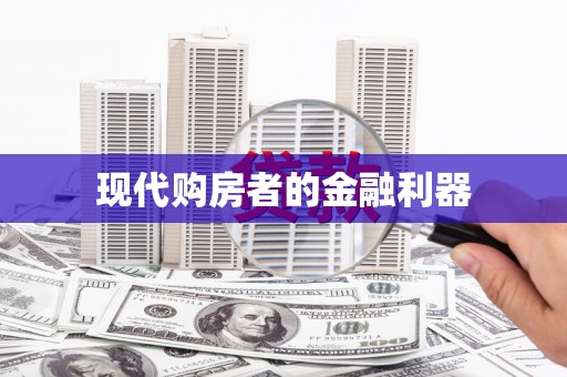 阳信现代购房者的金融利器