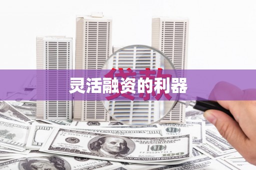 阳信灵活融资的利器