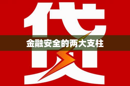 阳信金融安全的两大支柱