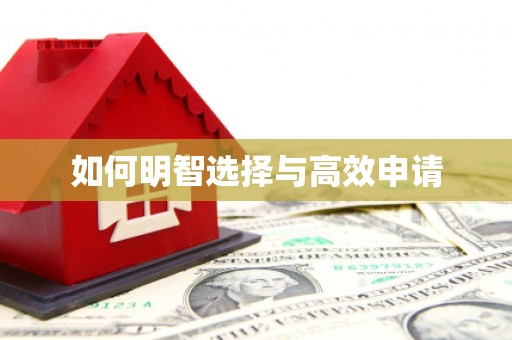 阳信如何明智选择与高效申请