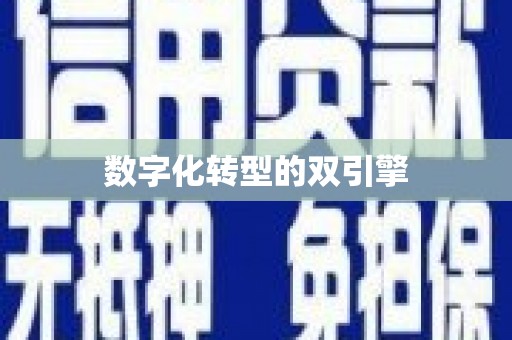 阳信数字化转型的双引擎