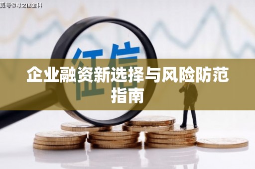 阳信企业融资新选择与风险防范指南