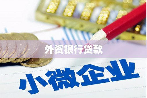 阳信外资银行贷款