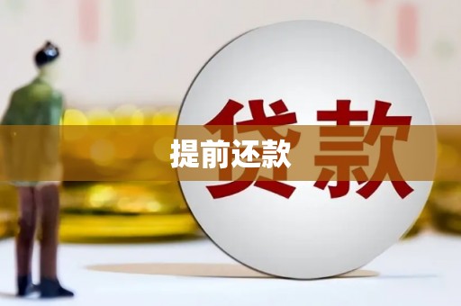 阳信提前还款