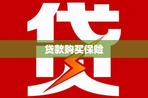 阳信贷款购买保险