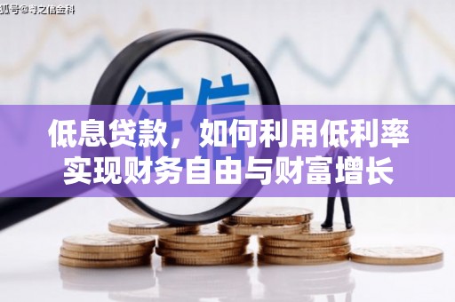 阳信低息贷款，如何利用低利率实现财务自由与财富增长